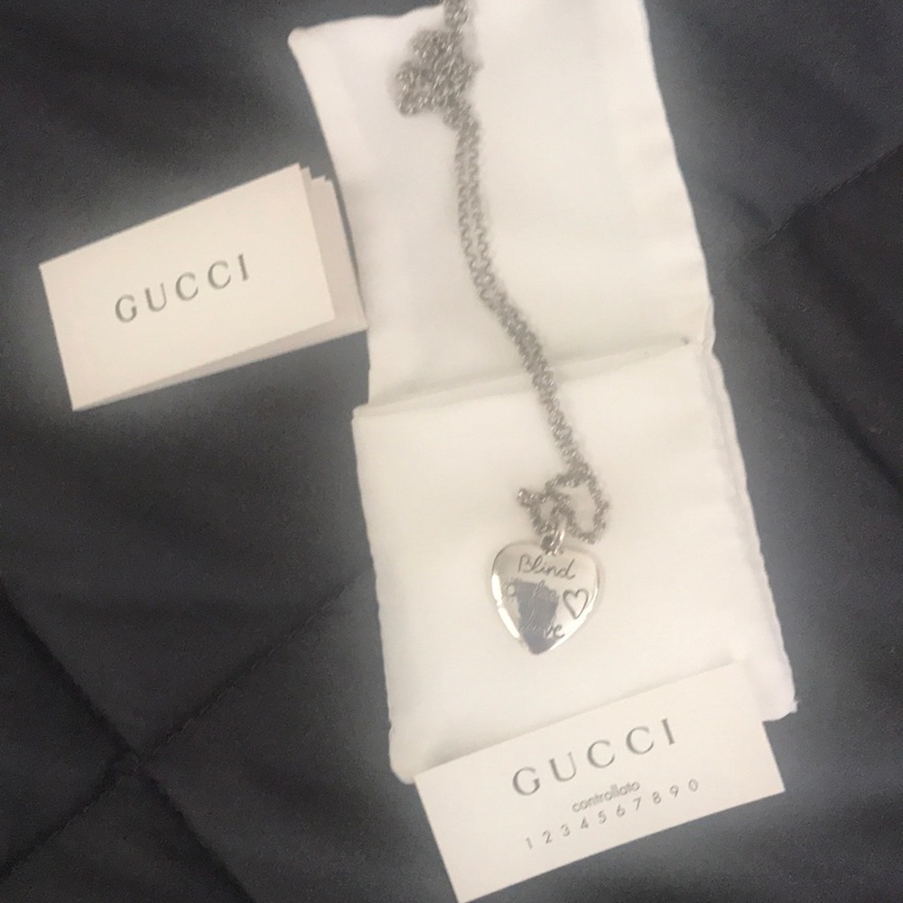 Gucci Blind for Love Necklace